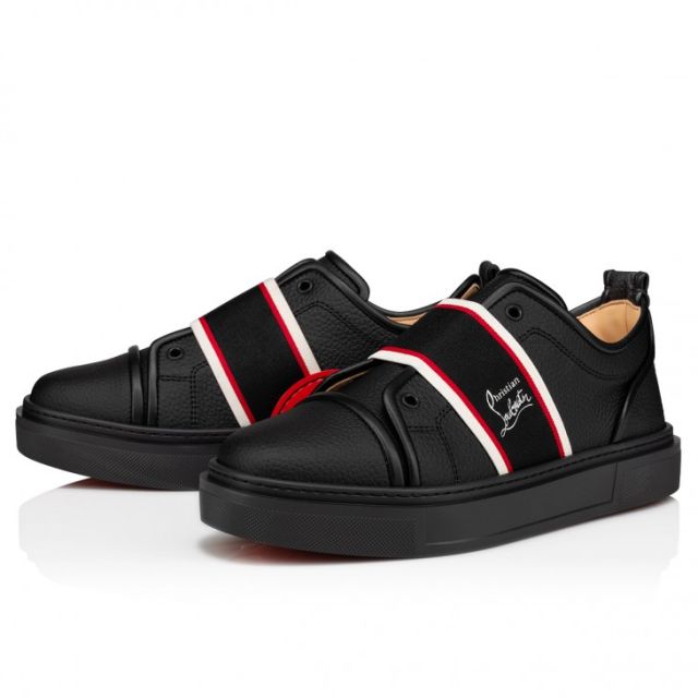 Christian Louboutin Adolescenza Sneakers Recycled Polyester Black