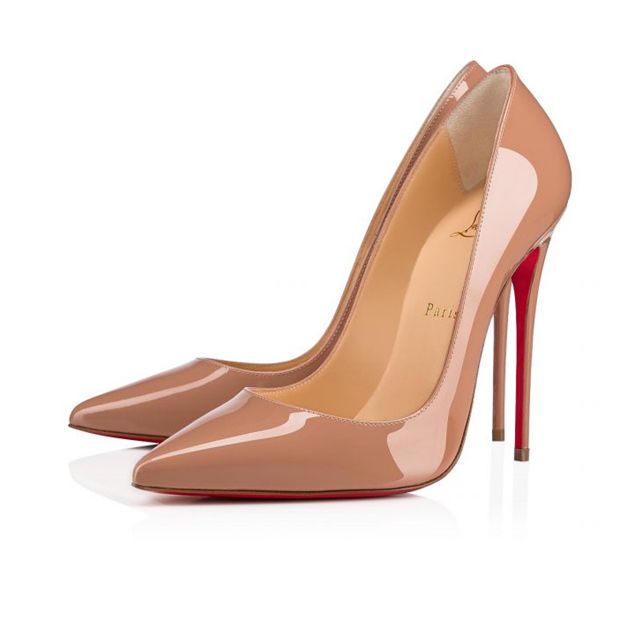 Christian Louboutin Pumps So Kate 120 mm Nude Patent Leather